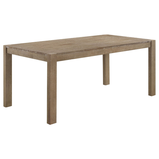 Scottsdale 71-inch Solid Wood Dining Table Washed Brown