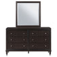 Emberlyn 6-drawer Dresser with Mirror Brown