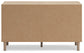 Cielden King Panel Headboard with Dresser