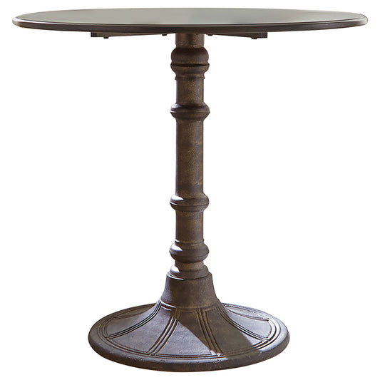 Oswego Round 30-inch Bistro Dining Table Bronze